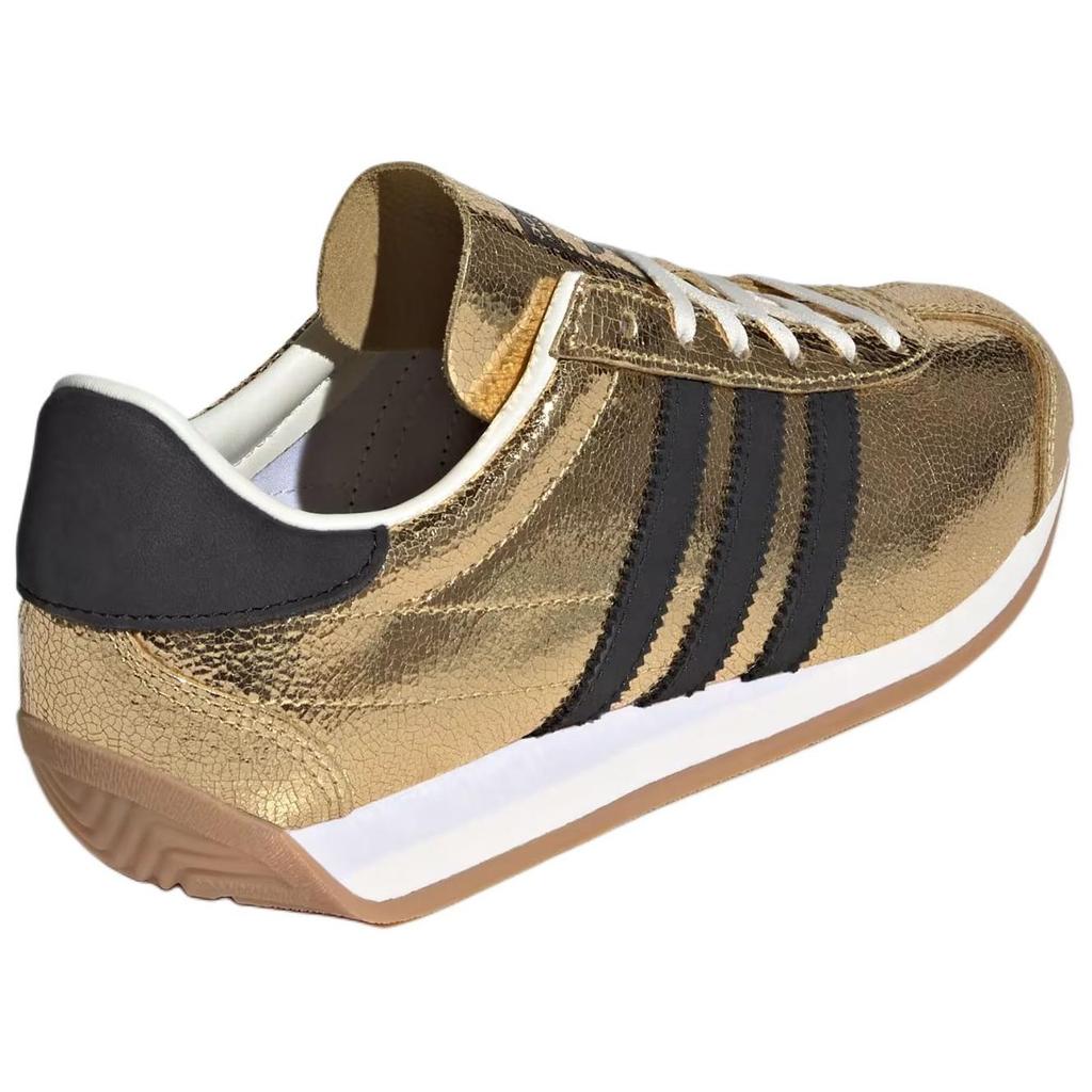 adidas  Country OG Gold Metallic Black Women Sneakers Core-Black Off-White JQ5110