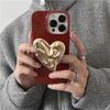 Korean Metal Love Heart Grip Tok Griptok Finger Holder Ring For iPhone Samsung Accessories Trendy Holder Stand Griptok