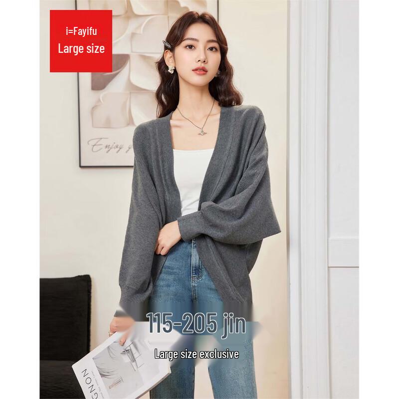 

IEF Women s Plus Size Loose Knit Cardigan 3XL