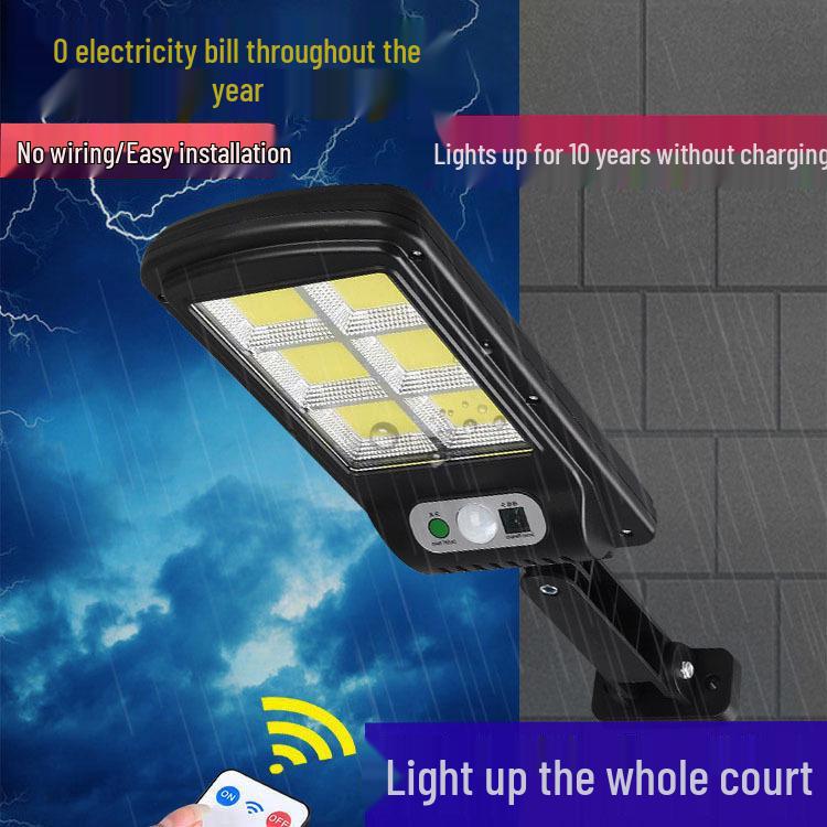 Waterproof Outdoor Solar LED Wall Washer Light with Motion Sensor
