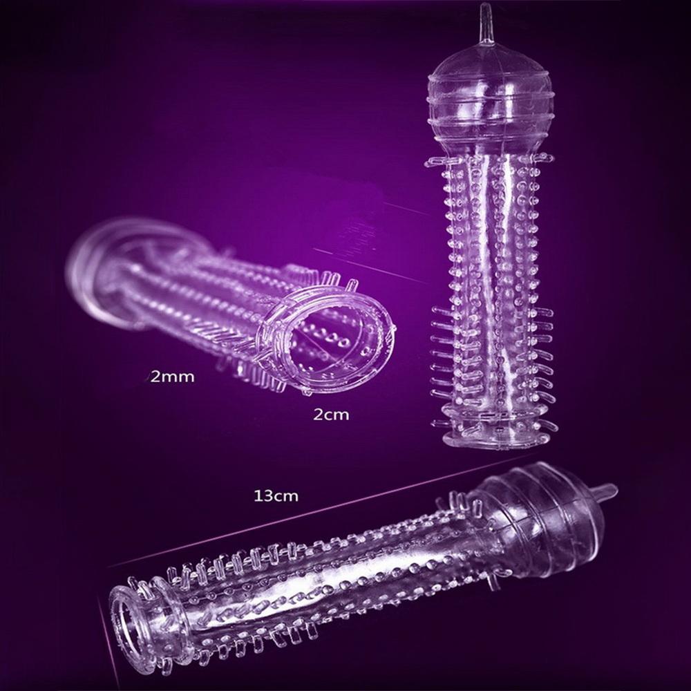 5 buc. Prezervativ pentru extinderea penisului, manșon de mărire a penisului, prezervativ de cristal pentru bărbați, prezervativ pentru ejaculare întârziată, jucării sexuale pentru adulți pentru bărbați