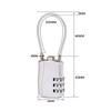 3-digit Locks Digit Padlock Zinc Alloy Smart Combination Lock Multifunctional Code Security Lock