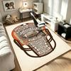 Cleveland Browns Ein Teppich geeignet für Bürostuhlbereiche Wohnzimmer und Schreibtische perfekt für Heimbüros und ein ideales Weihnachtsgeschenk