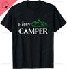 Happy Camper Camping Tshirt For Unisex Unisex And Kids Tshirt Funny Casual Graphic T Shirts Camisas Streetwear