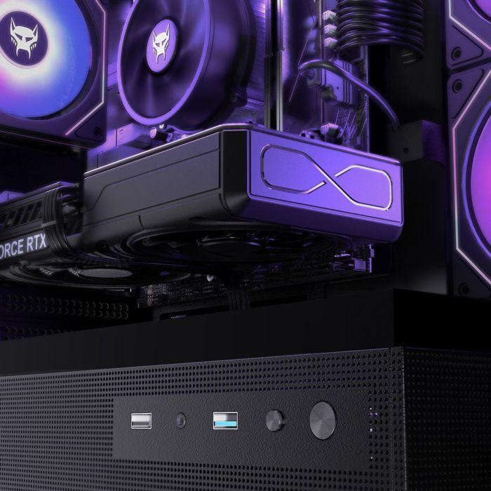 BEASTCOM Q5 Pro Gaming, PC Gamer, AMD Ryzen 5 4500, NVIDIA RTX 5060, 16 GB RAM, 1 TB NVMe, WiFi, Win11