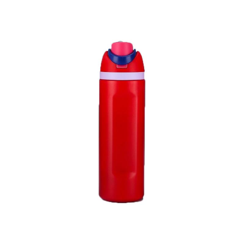 

JUSTINLAU Portable 19/24/32oz Thermos Cup Vacuum Flasks Fruit Mug Straw Cup Stainless Steel Travel Keep Warm&Cold Water Bottles 50ml