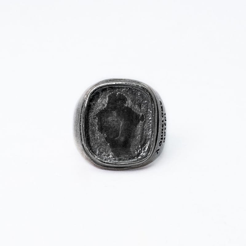 HARANG HR 214R_Rectangle Silver Seal Ring