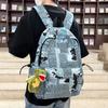 Rucksack mit Graffiti-Print, große Kapazität, Partnerrucksack, Schülerschultasche