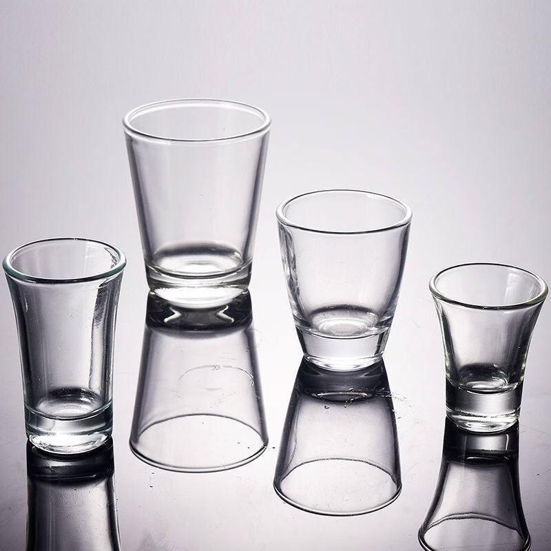 Boliduomi Commercial Thickened Glass Shot Glasses (10-Pack)