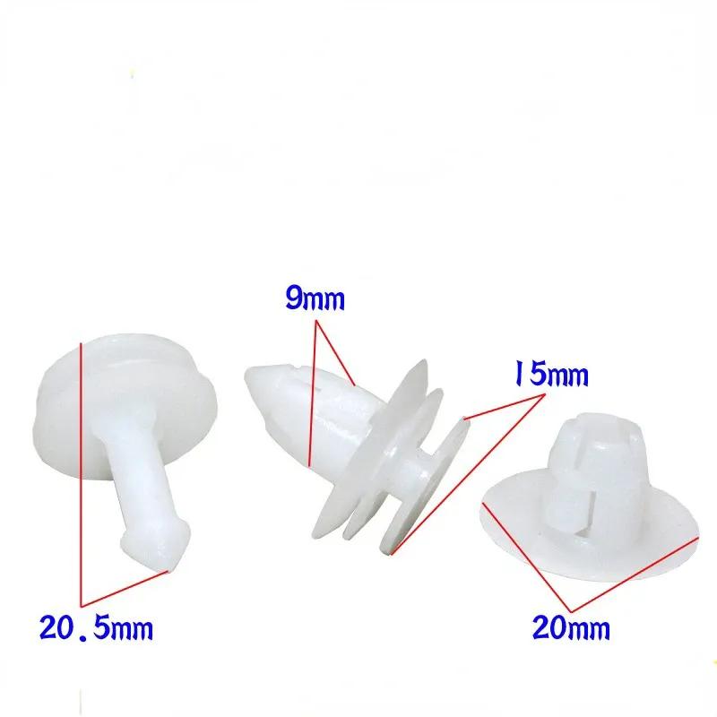 10pcs For Chrysler 300C Grand Voager Dodge Ram Door Panel Interior Trim Panel Lining Clip Buckle