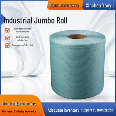 Modrý Jumbo Absorpční Bezprašný Víceúčelový Čisticí Papírový Ručník