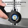 Multifunctional Stainless Steel Faucet Spool Wrench Thickened Extender Heavy Duty Hot Cold Faucet Plumbing Repair Tool for Home