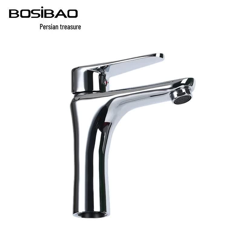 BOSIBAO Water Drop All-Copper Hot & Cold Basin Faucet