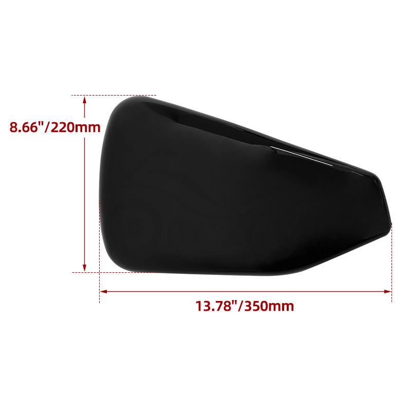 Harley XL1200 883 X48 Left Side Battery Fender Cover (2014-2022)