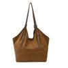 Women's Large Capacity Suede Shoulder Tote Bag Retro Casual Daily Work Travel Hobo Bags 2026 New Luxury Fashion Handbags