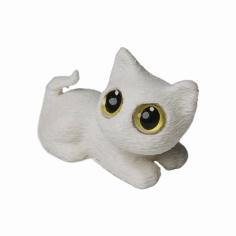 PLA Halloween Cat Anime Figure Model Kitten Micro Landscape Crafts  Party Gifts