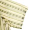 Vintage 70s Striped Pattern Short Sleeve Shirt 16 Green X Beige Men's Used