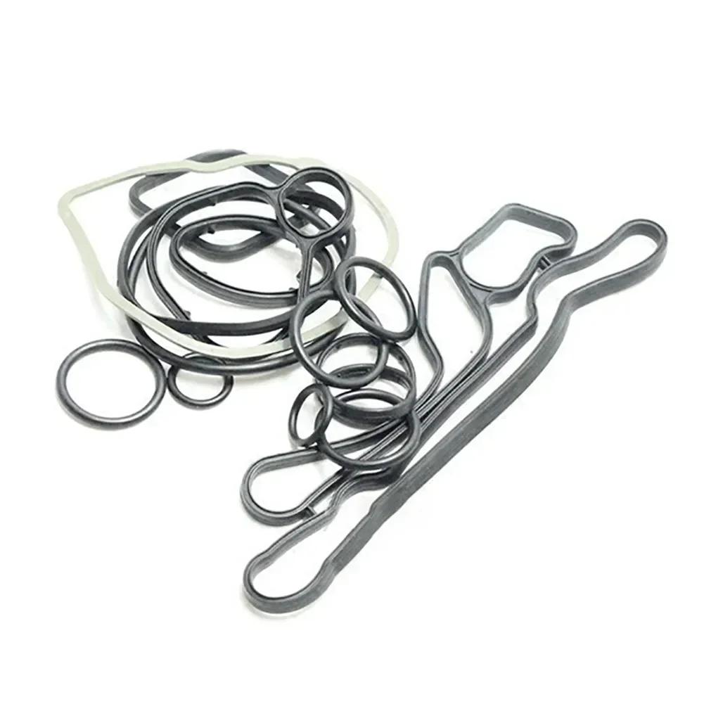 For Chevrolet Cruze Aveo Car Engine Oil Cooler Gaskets Engine Cooling System Oil- Cooler Gasket Seals 55354071, 55571687 NEW NEW