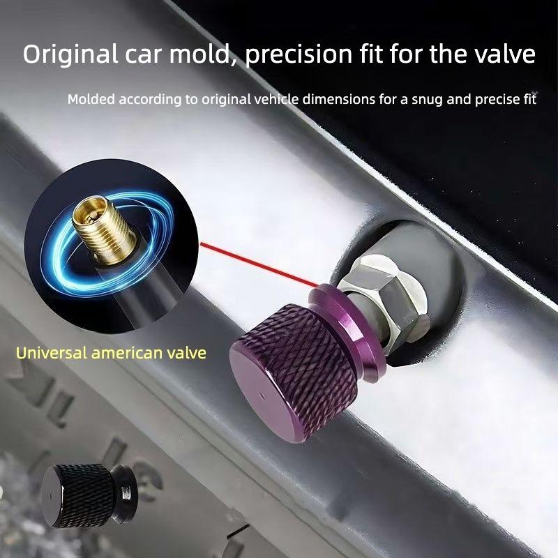 For BYD Denza B5 B8 Ti7 Car Tire Valve Cap Valve Core Cap Special Protective Cover Modified Accessories