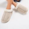 Platform Fluffy Slippers Women House Flats Casual Designer Winter Shoes Ladies Fashion Cotton Plush Warm Footwear Elegant Indoor