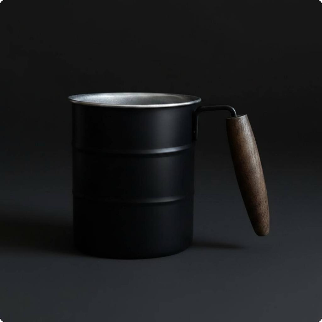 Camp Mug with Handle Sturdy Stainless Steel Camping Cup Camping Cup Lightweight Drinkware Portable for Outdoor