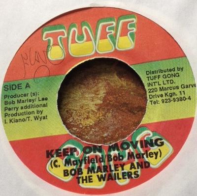7-Zoll-Schallplatte BOB MARLEY - Keep On Moving NONE Tuff Gong Jamaica Reggae, Ska & Dub Used
