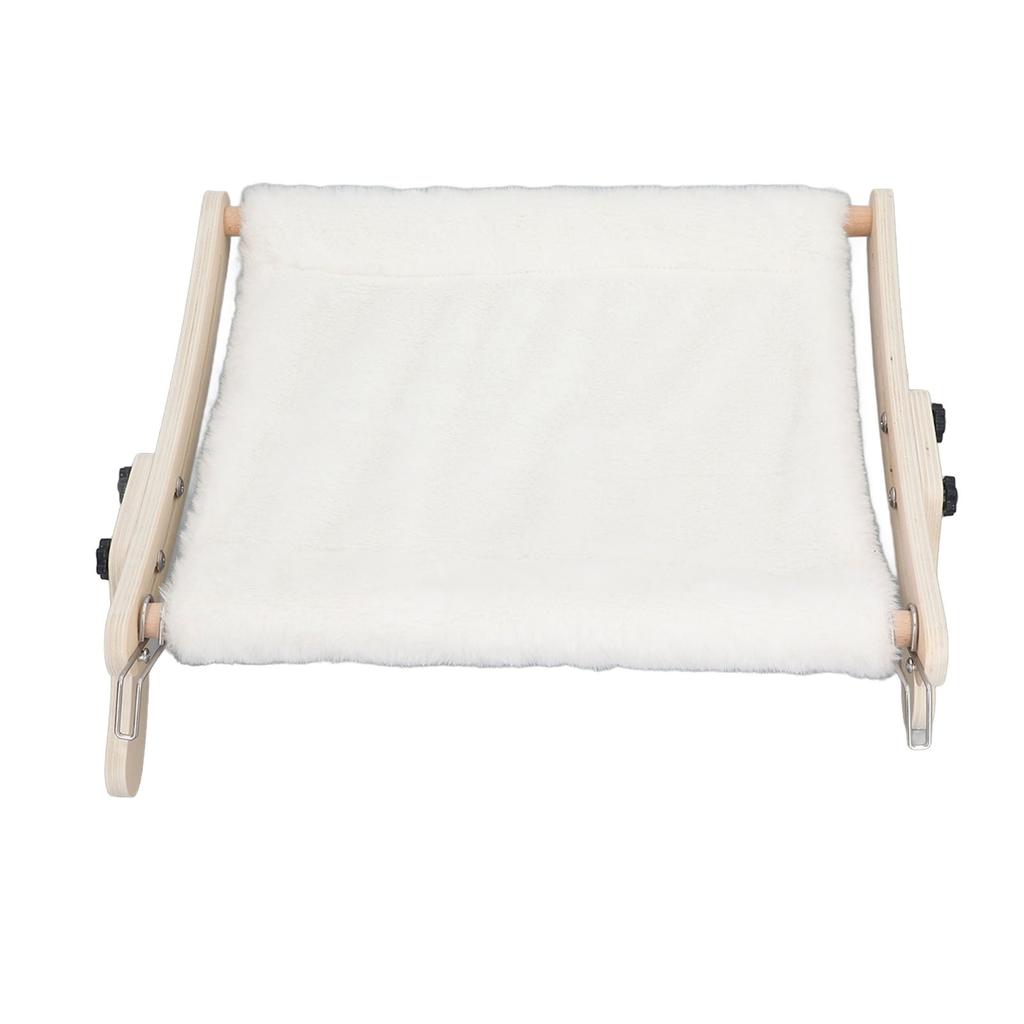 Cat Window Sill Hammock Space Saving Hook and Loop Fastener Stable Structure Cat Window Hammock Bed 