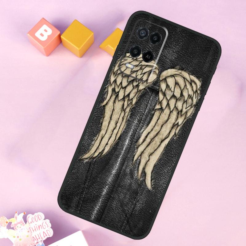 Daryl Dixon Wings Zombie For OPPO A54S A57S A53S A58 A78 A98 A16 A76 A96 A54 A74 A94 A17 A77 A5 A9 A15 A52 A72 Case