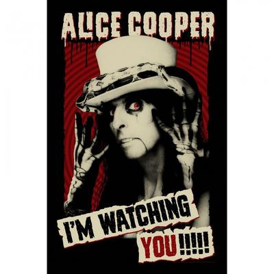 Alice Cooper IÂ´m Watching You Textilposter