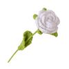 Simulated Flowers Handmade Scented Crochet Fake Flower with Steel Wire