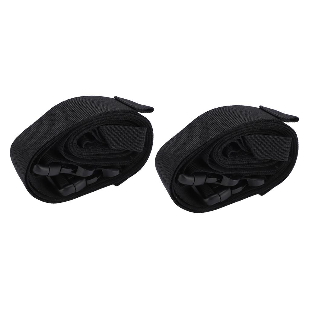 2pcs Vehicle Fishing Rod Holder Straps Adjustable Vehicle Rod Carrier Save Space Storage Fishing Pole Holder for SUV