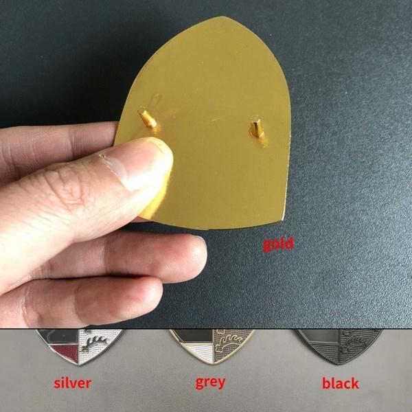 

1Pcs 51X68mm Car Front Bonnet Hood Emblem Badge Sticker For Ma0can 9o1o1 Box0s0ter Cay0en0ne Pan0ame0ra