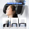 Neck Support Pillow 180 Adjustable Memory Foam Road Pal Headrest U-Shaped Only Suitable for Car Seat Headrest with Poles
