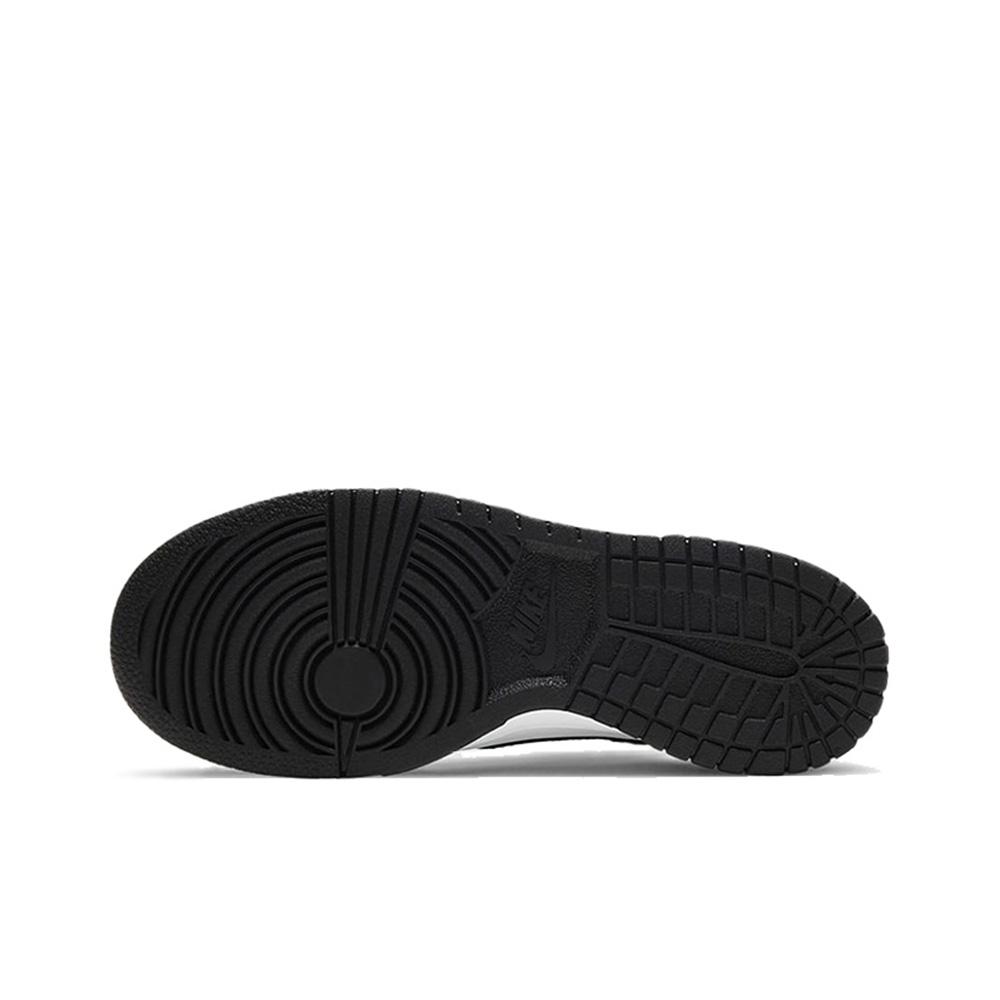 Nike Dunk Leather Slip Resistant Abrasion Resistant Low Top Skateboard Shoes Unisex White Black DD1391-100(Team189-)