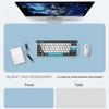 Dual Side PU Mouse Pad Waterproof Keyboard Mousepad Easy Clean Desk Blotter  Office