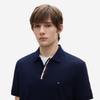 Tommy Hilfiger Men's Short Sleeve Pique Polo Shirt with Contrast Placket