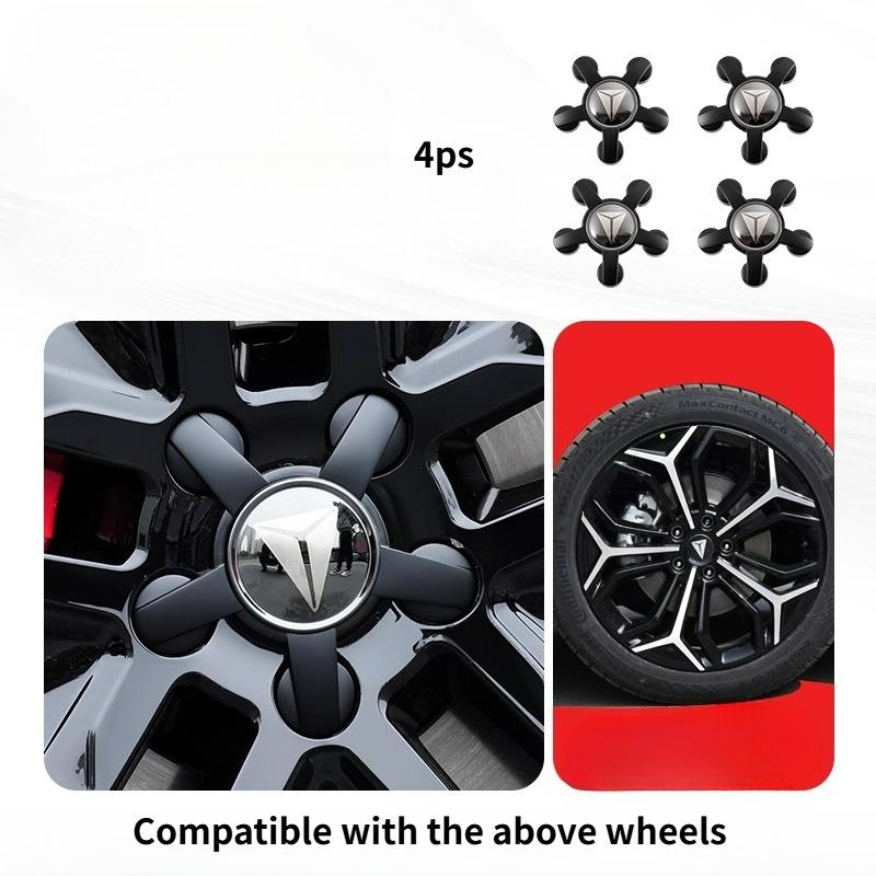 For DEEPAL S07 L07 sl03/S7 Wheel Decoration Hub Cap Emblem Cover Axle Cap Automotive Parts