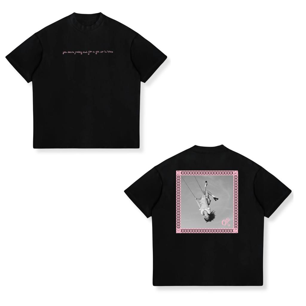 Y2k Tops New Livia You Seem Pretty Sad for A Girl So in Love Graphic Print T Shirt Men and Women Casual T-Shirt Streetwear