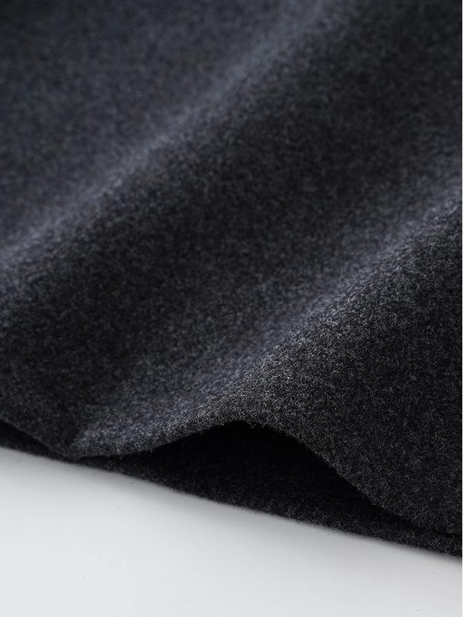 Chic High-Waisted Midi Skirt for Women, 2025 Fall/Winter: Slimming, Versatile, Knee-Length with Back Slit.