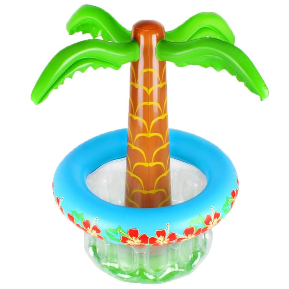 Nafukovací chladič na pivo Nafukovací palma pro plážové bazénové párty Luau párty potřeby Letní párty dekorace