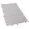 Cotton Linen Tablecloths Waterproof Oilproof Washable Wrinkle Free Tassels Rectangle Dining Table
