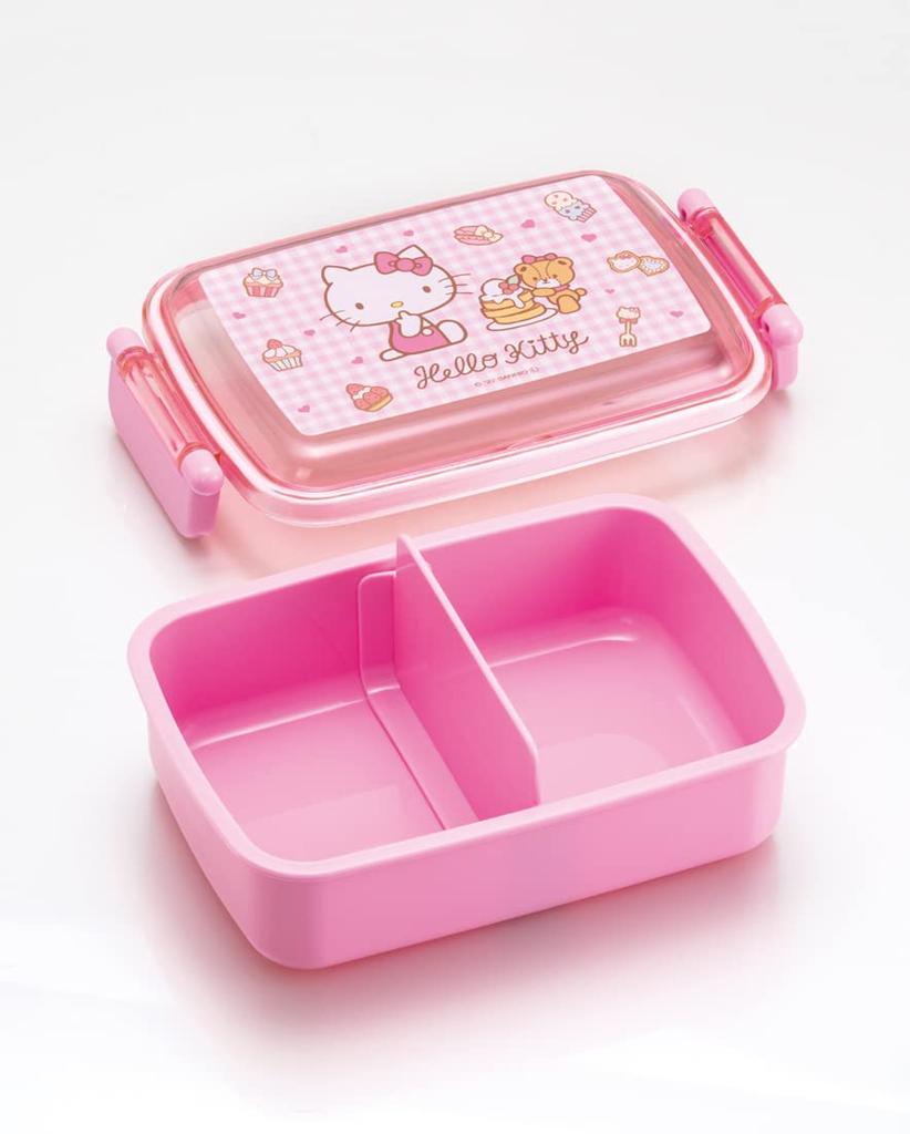 Skater Bento Hello Sanrio for Made In Box, Kitty, Candy, 450ml, Antibacterial, Children, Japan, RBF3ANAG-A