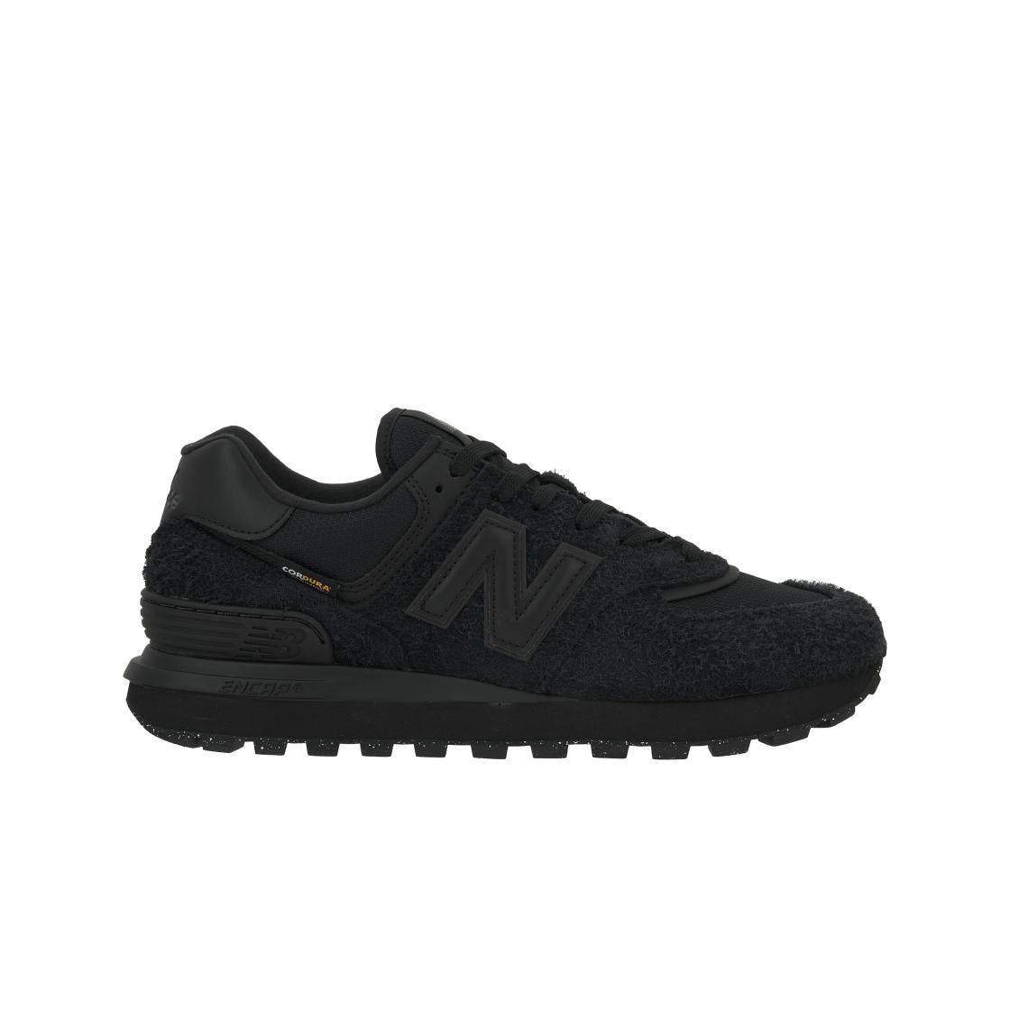 New Balance 574 Legacy Cordura Pack - Schwarze Unisex-Sneaker U574LGMT 38