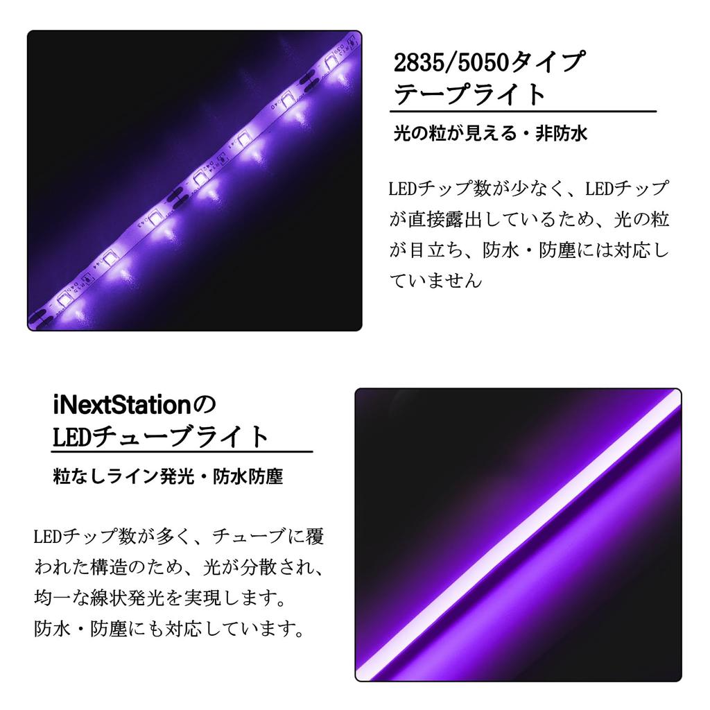 iNextStation High Brightness LED Strip Light 5M 12V Dimmable IP65 Waterproof Indirect Lighting Soft Light Flexible LED Strip