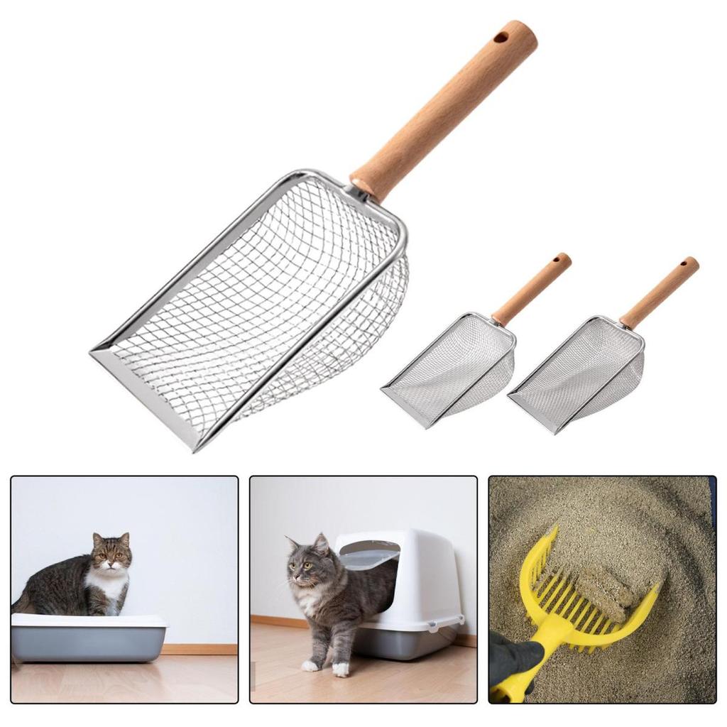 New Efficient, durable and effortless sand sifting cat litter scooper for fast, reliable cleaning - Convenient, long-lasting too