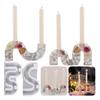 U-shaped Silicone Candle Holder Mold for DIY Home Decorations Arch Shaped Candlestick Mould Reusable Resin Casting Mold