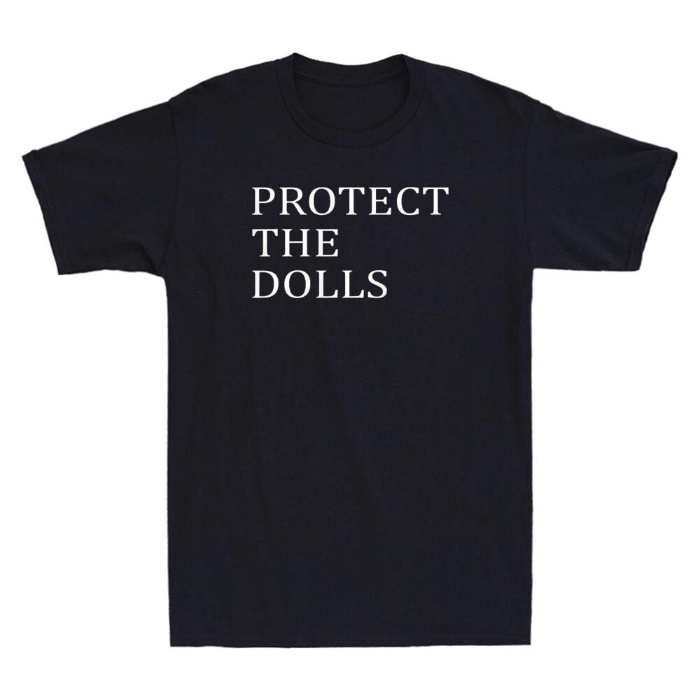 Protect The Dolls Funny Bratchella Design Minimalist Unisex Short Sleeve T-Shirt M