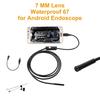 6LED 7mm Lens Endoscope IP67 Waterproof USB Cable Camera for OTG Smart Phones
