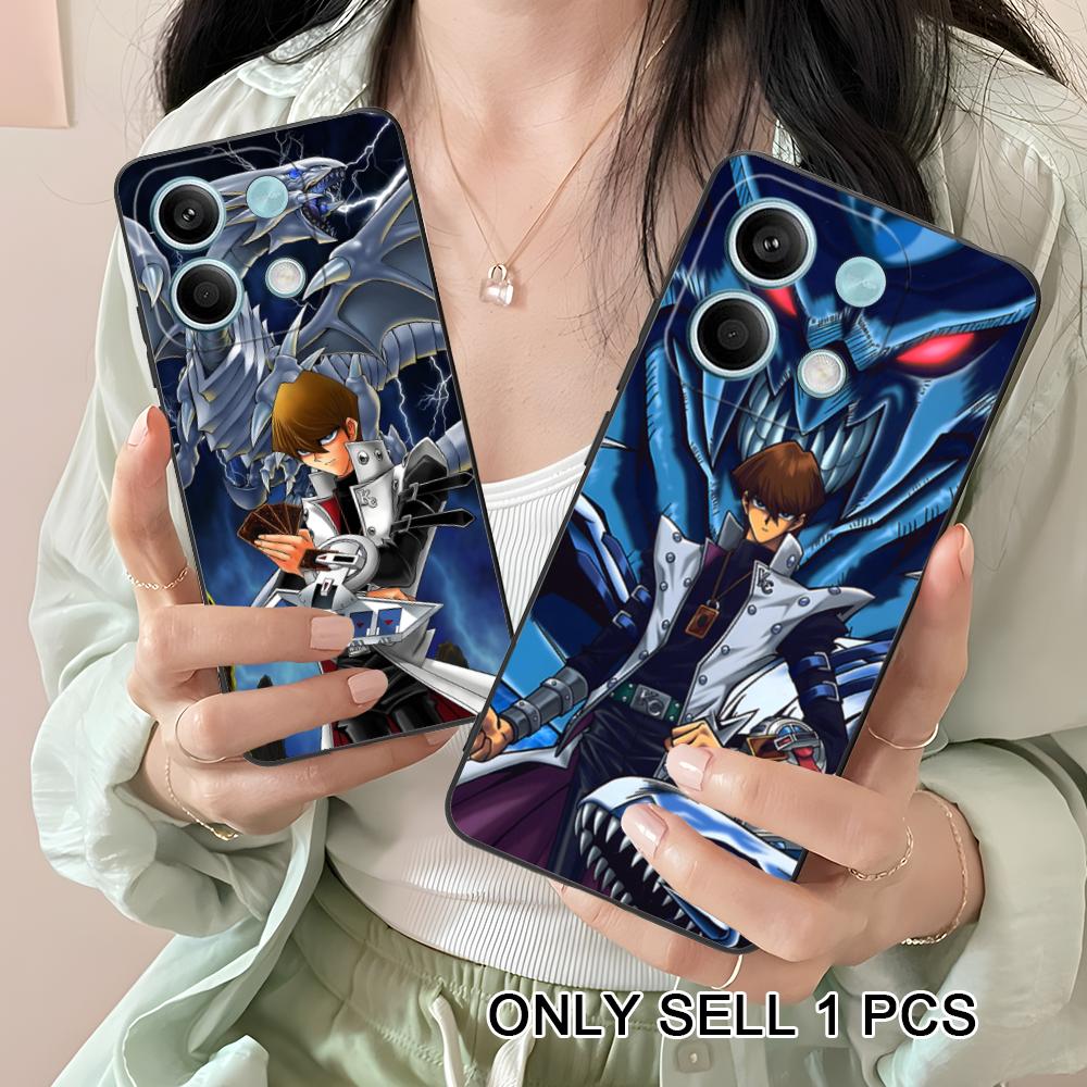 Yugioh Seto Kaiba Phone Case for Xiaomi Redmi Note 14 13 12 11 S Pro Plus 4G 5G Soft TPU Shockproof Cover