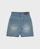 Fortena Slit Denim Mid Length Skirt-2Color